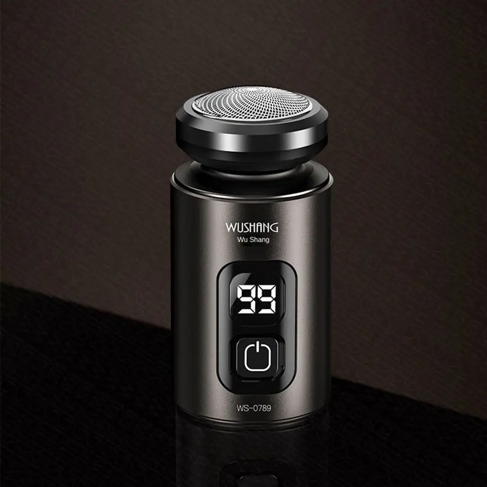 LED Digital Men's Electric Shaver Dry Wet Dual TYPE-C Rechargeable Beard Trimmer Space-saving Comfortable Shaving Shaver
