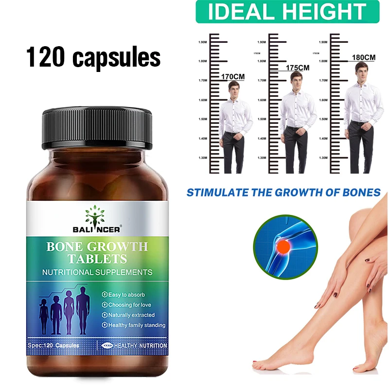 

Calcium Supplement for Children and Teenagers - Grow Taller Amino Acid Supplement to Help Bone Density and Overall Health