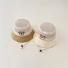 summer Baby Caps Thin Color Mesh Kids Cap Cartoon Bear Infant Toddler Basin Hats Beach Boy Girl Sun Protection Bucket Hat 1-2Y 3
