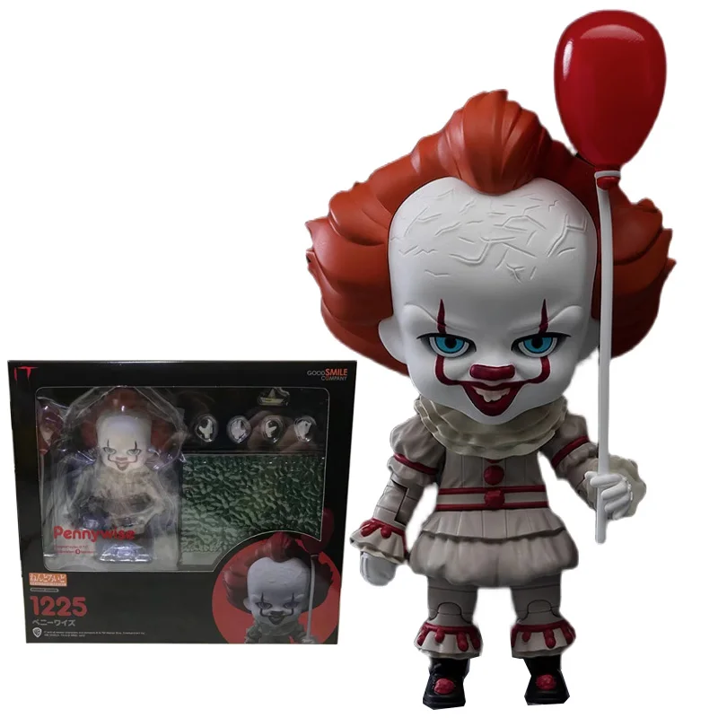 

In Stock Original GOOD SMILE GSC 1225 NENDOROID Pennywise Stephen King's It Anime Figure Model Collecile Action Toys Gifts