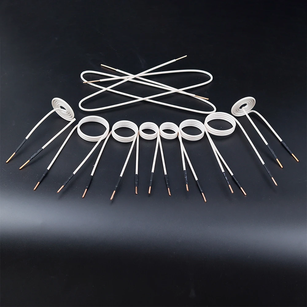 Magnetic Heater DIY Induction Coils 30mm 40 50 750 Induction Coil Kits Flameless Heat Accessories 10Pcs