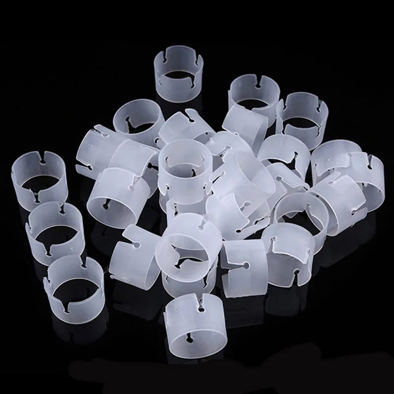 Balloon Rings Buckle Plastic Clips Bracket Balloons Snap Ring Ballon For Arch Balloon Birthday Wedding Party Decoration 50pcs