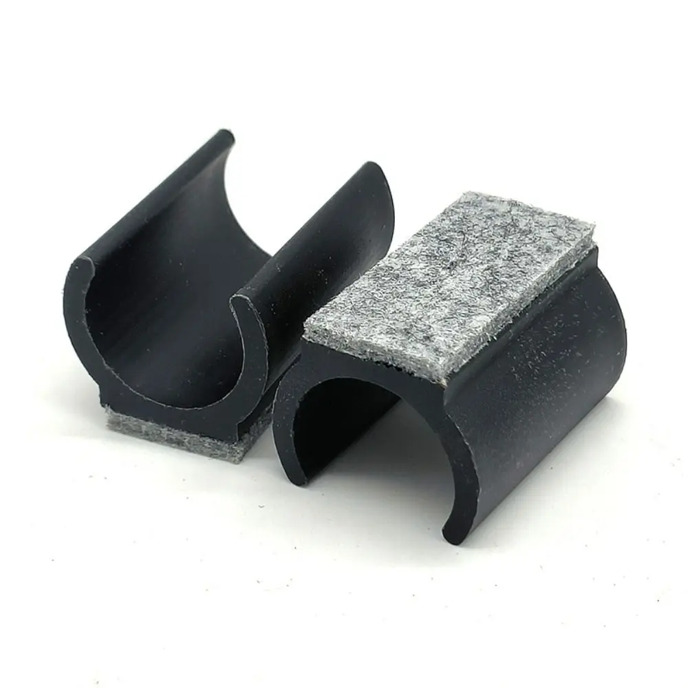 5pcs Durable Non Slip Furniture Pads U-shaped Noise Reduction Chair Leg Caps Felt Floor Protectors