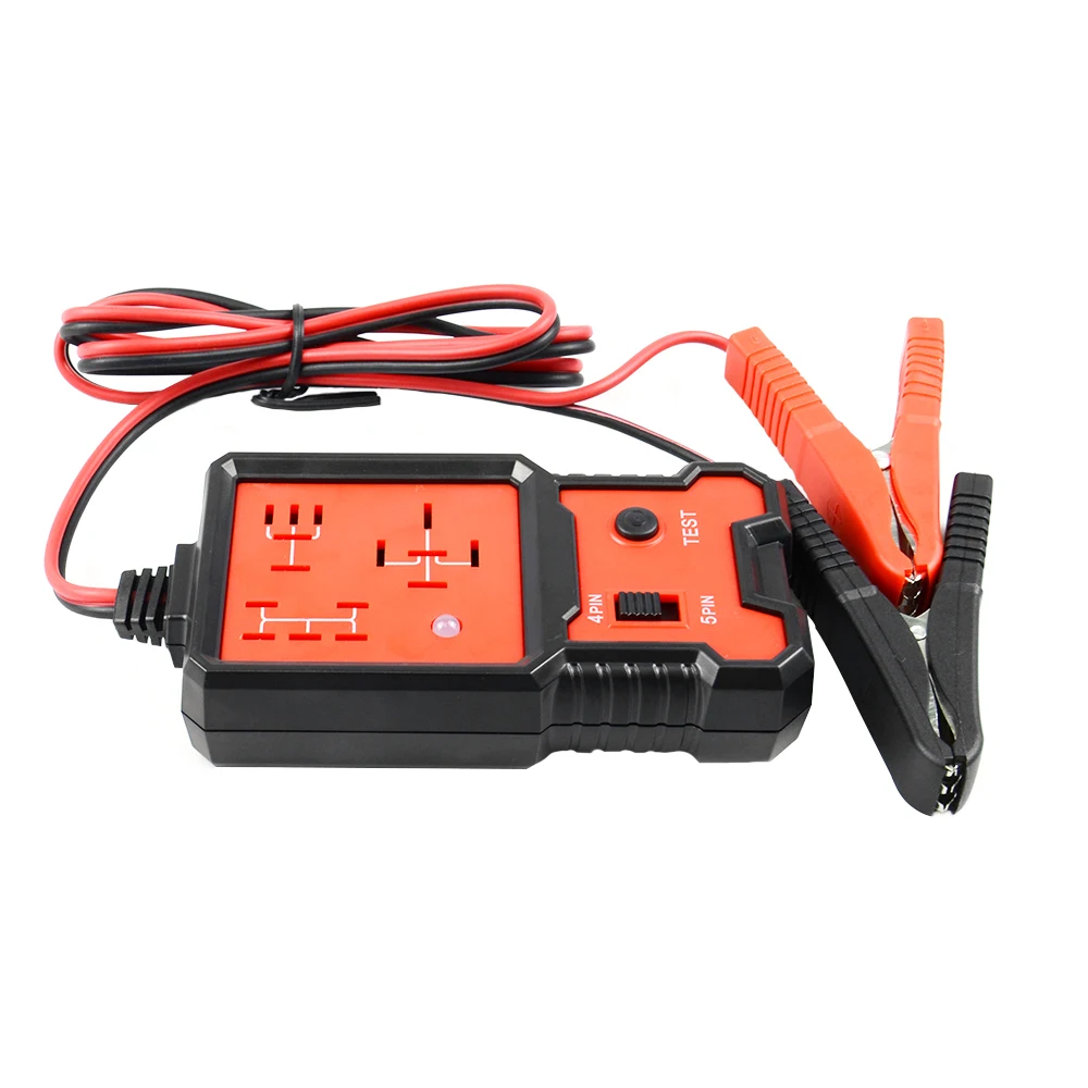 Professional Relay Tester 12V Car Relay Tester Electronic Voltage 4 Pin 5 Pin Universal For Cars Auto Battery Checker
