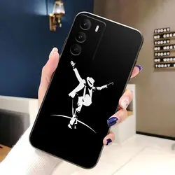 Stylish Michael J. Jackson Inspired Phone Case Cover for REALMEC33 (BSBLA07)