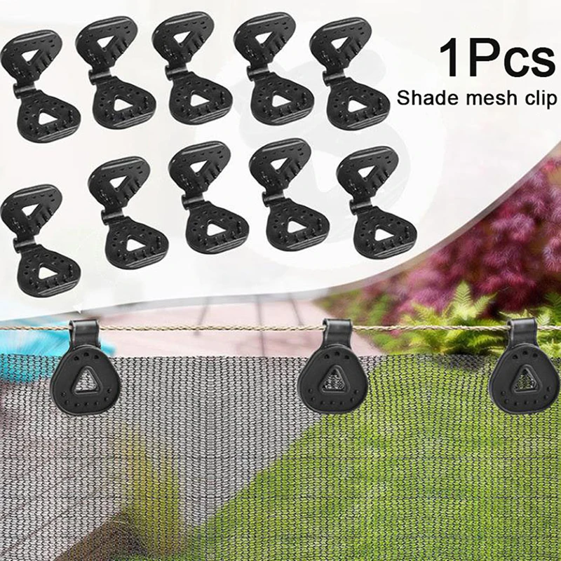 1pc Sunshade Net Clip Greenhouse Shade Cloth Fix Clamp Garden Tool