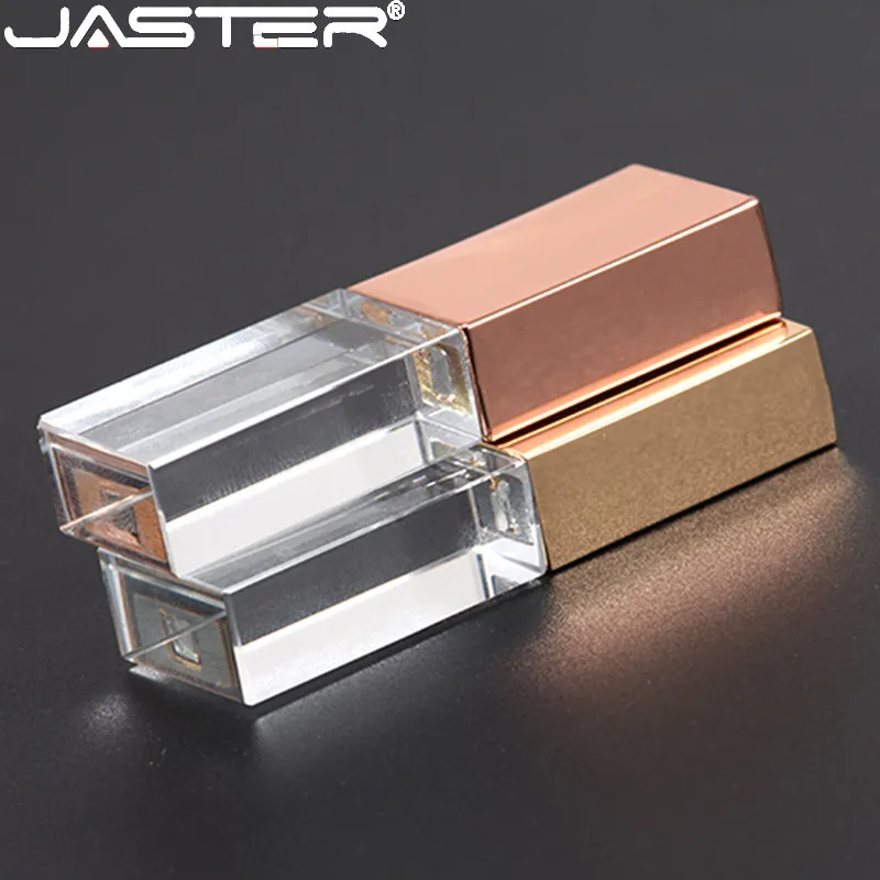 Usb-флеш-накопитель JASTERS с прозрачным стеклом, 4/8/16/32/64/2,0 ГБ