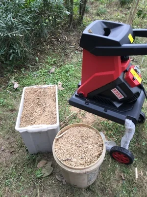 Electric Branch Shredder Garden Shredders High Power Tree Leaf Wood Branch Crusher Electric Pulverizer Garden Tool ES-S4002 2