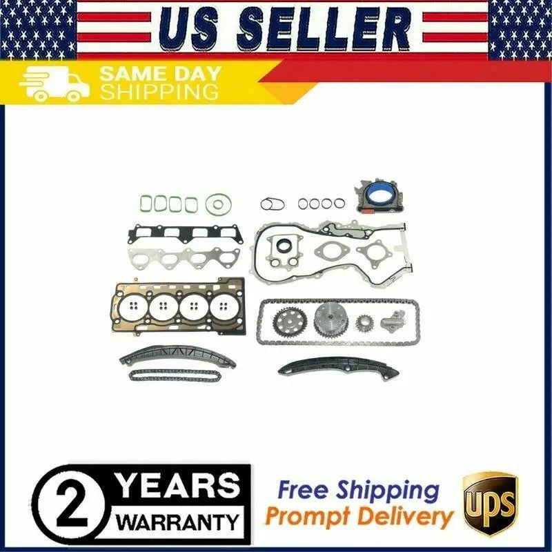 

AP01 Camshaft Cylinder Head Gasket Timing Chain Kit For Audi Seat Skoda VW 1.4 TSI