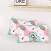 Hatsune Miku Bed Sheets Set Comforter Quilt Cover Duvets Single Bedding 4
