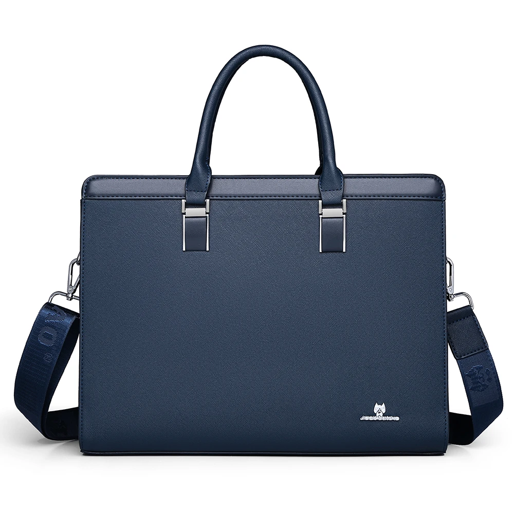 حقيبة يد رجالية من جلد البولي يوريثان ذات سعة كبير...