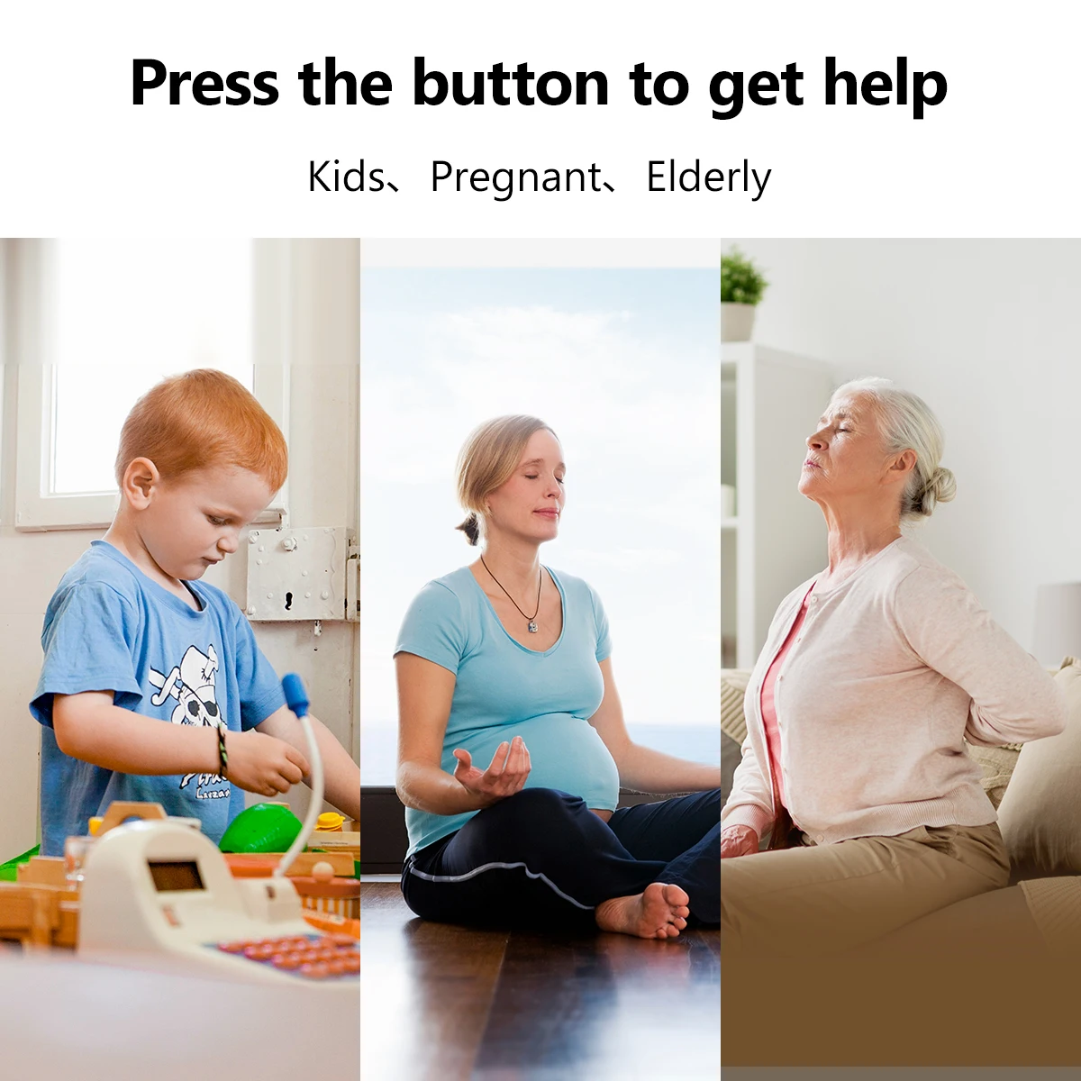 Imou Smart Wireless Switch Emergency Button ZigBee 3.0 Wireless Remote Control LVD Module Intelligent Home via the Gateway wireless remote control