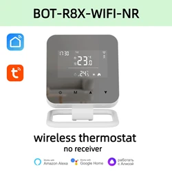 Wireless Smart Home Thermostat Controller for 8 - Channel Heating Systems (BOT - R8X - WIFI - NR)