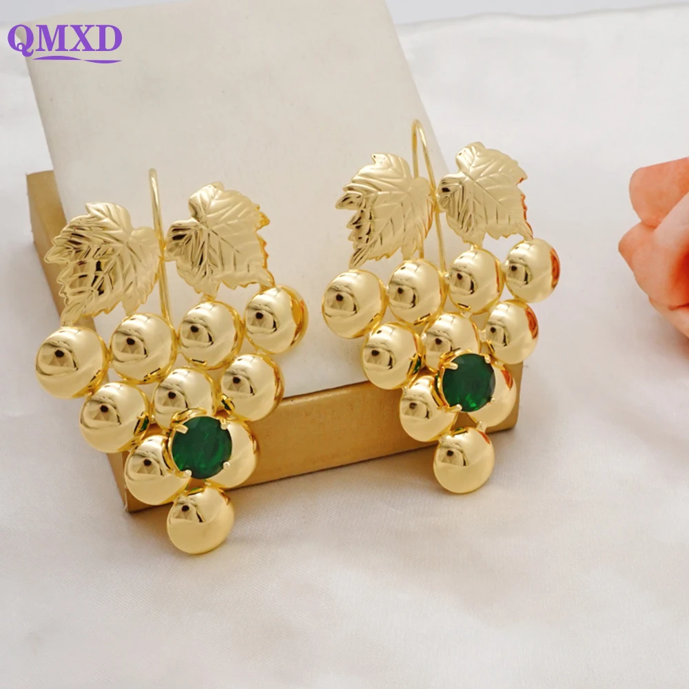 Fashion Bohemia Earrings Grape Drop Earrings African Earrings - Main Image