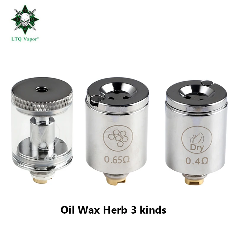

Newest 3pcs/pack Original LTQ Curer Coil Oil Wax Herb Replacement Coil Head For Curer Herbal Vape Kit Electronic Cigarette