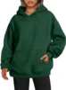 2024 New Women's Super Dalian Hoodie Sports Leisure Elastic Sweater Solid Color Sweater Thread Sweater Long Sleeve Pullover Pock 4