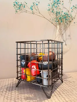 Cestino portaoggetti per Capsule di caffè nero portacapsule portacapsule Sugar Tea Bag contenitore per cialde Espresso per cucina Cafe Office Home 1