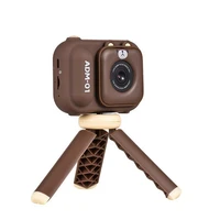 S11 48MP Handheld Bracket HD Dual-Lens Children Camera With Photo Video Support Fixed Multifunctional Camera, Easy Install Brown 1