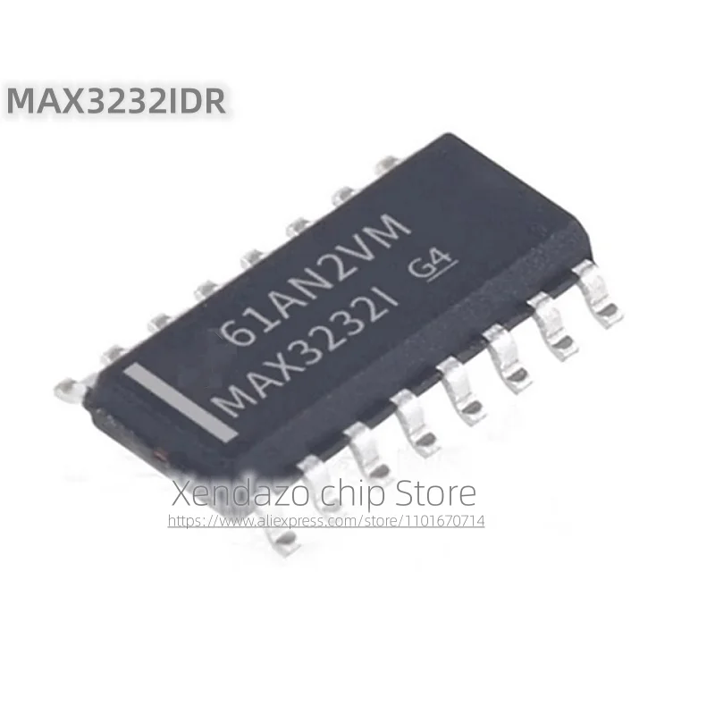 10pcs/lot MAX3232IDR MAX3232I SOP-16 package Original genuine RS-232 ...