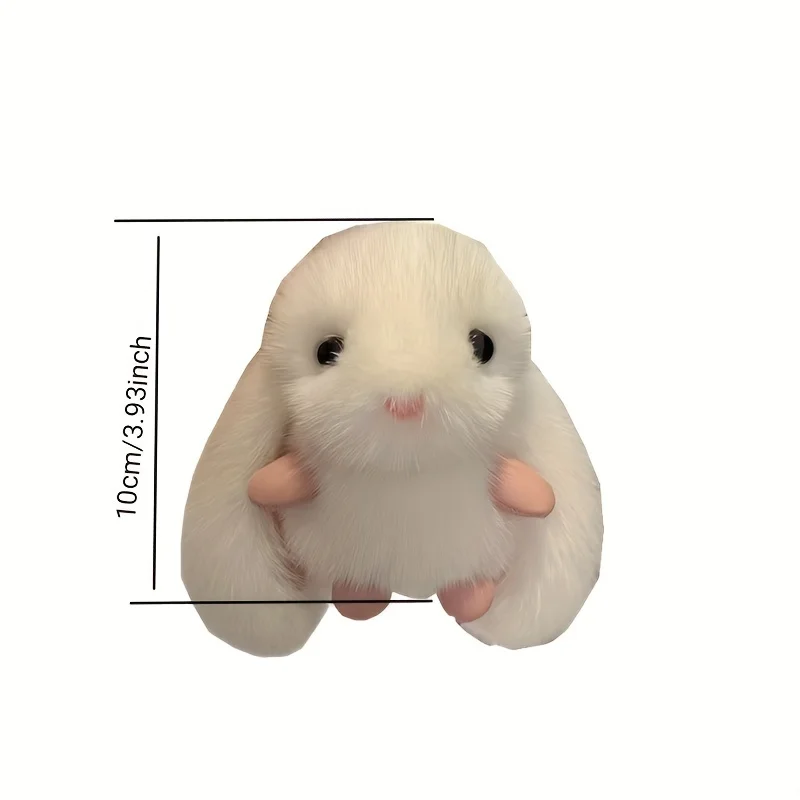 【acme de la vie】 FUZZY RABBIT DOLL KEY RING WHITE FUZZY RABBIT DOLL KEY RING WHITE AU$69.00 | acmé de la vie