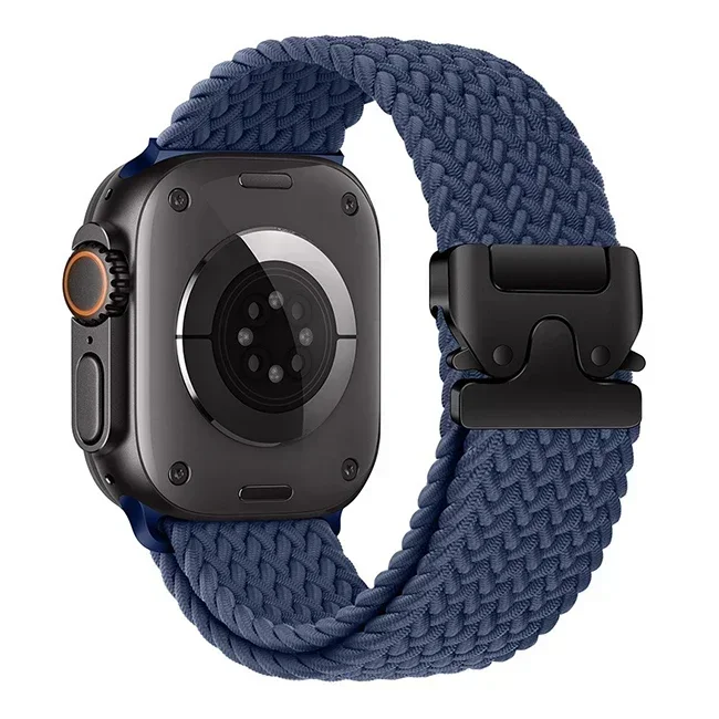 Braided Solo Loop Strap for Smartwatches - Premium Elastic Band Design