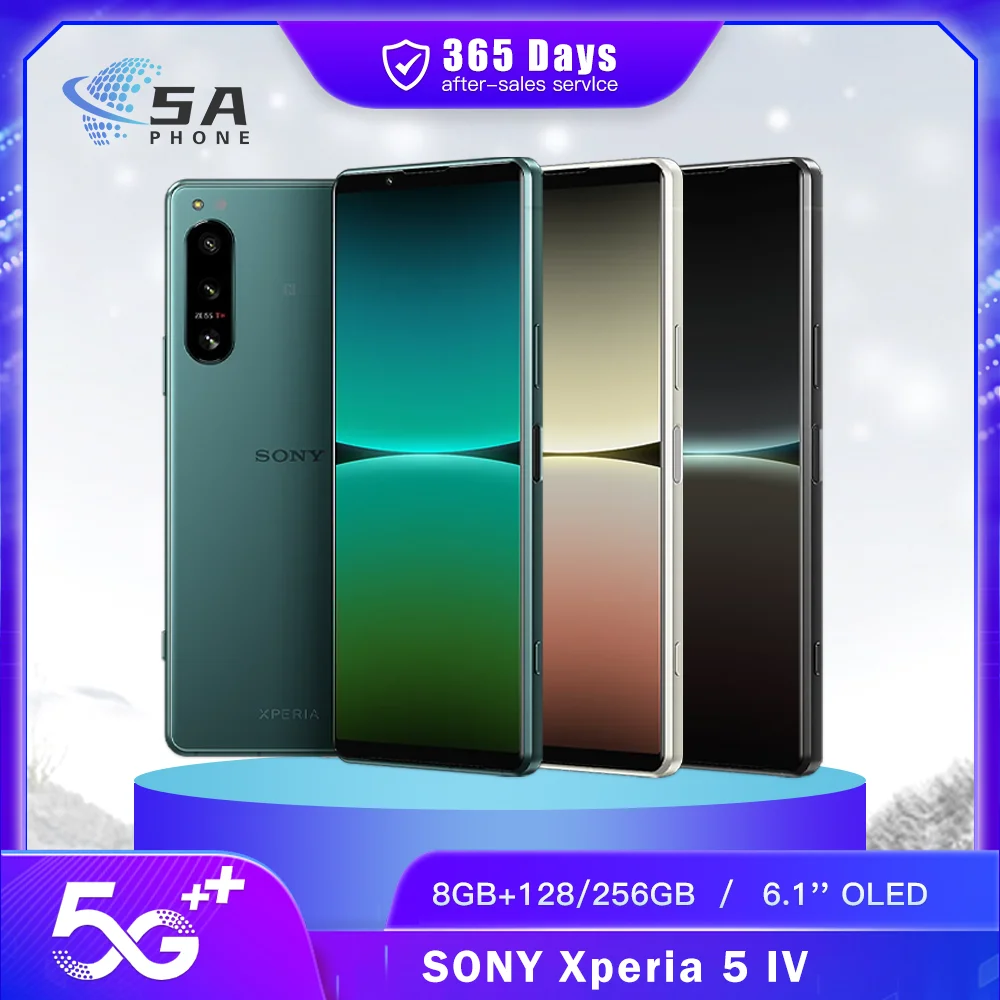 Original Sony Xperia 5 IV XQ-CQ54 5G Mobile Phone Japan