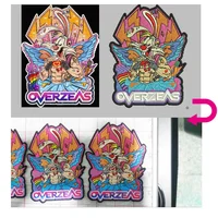 Custom Embroidery Patches – Personalized Iron-On Logo Patches for Clothing, Caps & DIY Crafts (Min Order 10 Pieces) - Image 2