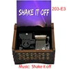 Shake it Off Handmade Wind Up Wooden Music Box for Girlfriend Boyfriend Husband Wife Christmas Gift 6