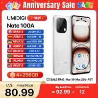 [World Premiere]UMIDIGI Note 100A Smartphone Android 14 6.8" 120Hz HD+ 13MP 4+4GB 256GB 20W 5000mAh Battery Dual SIM Cellphone 1