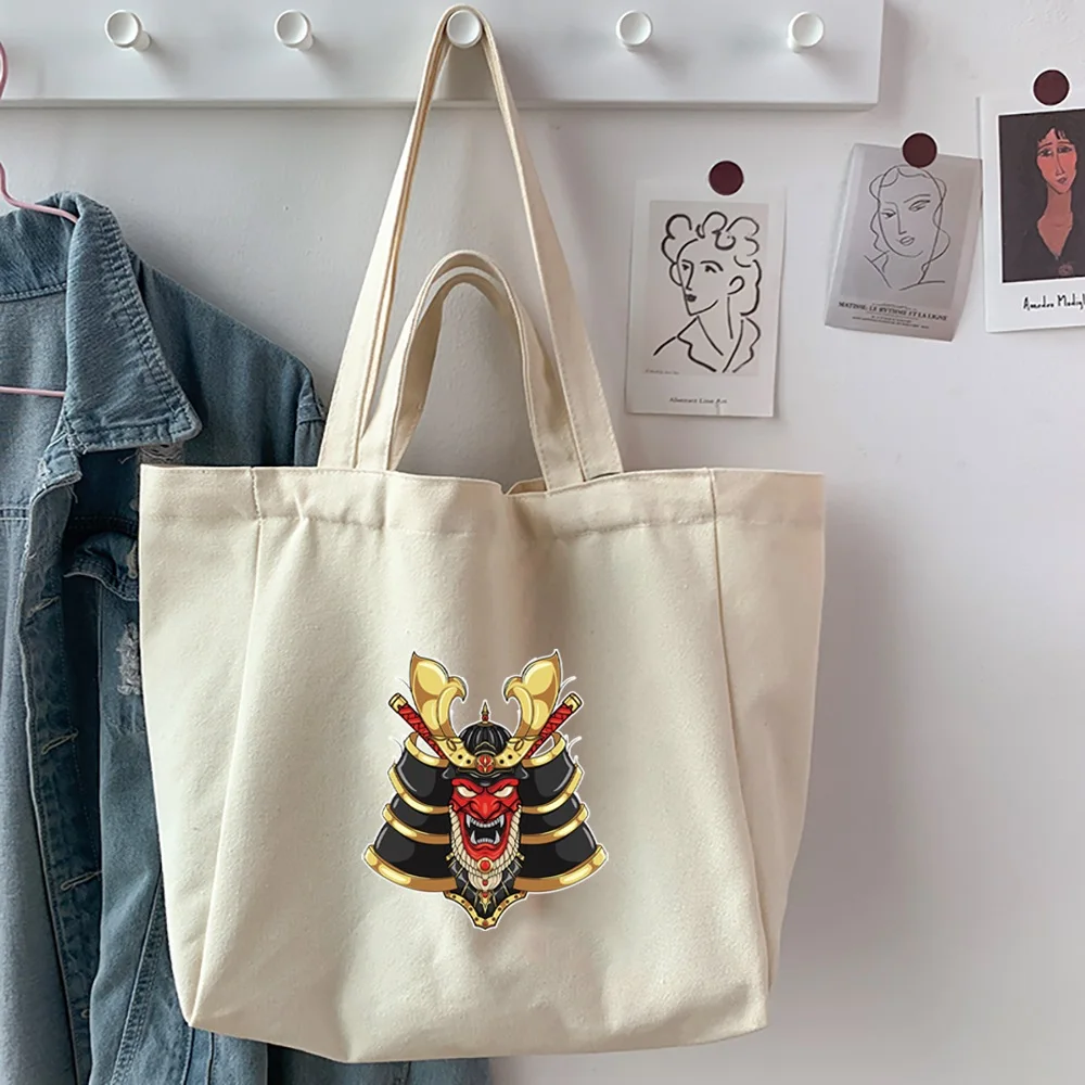 Portable Reusable Shopping Supermarket Bag  Monster Print Grocery Purse Tote Bag Foldable Women's Shoulder Handbag Tote Bag