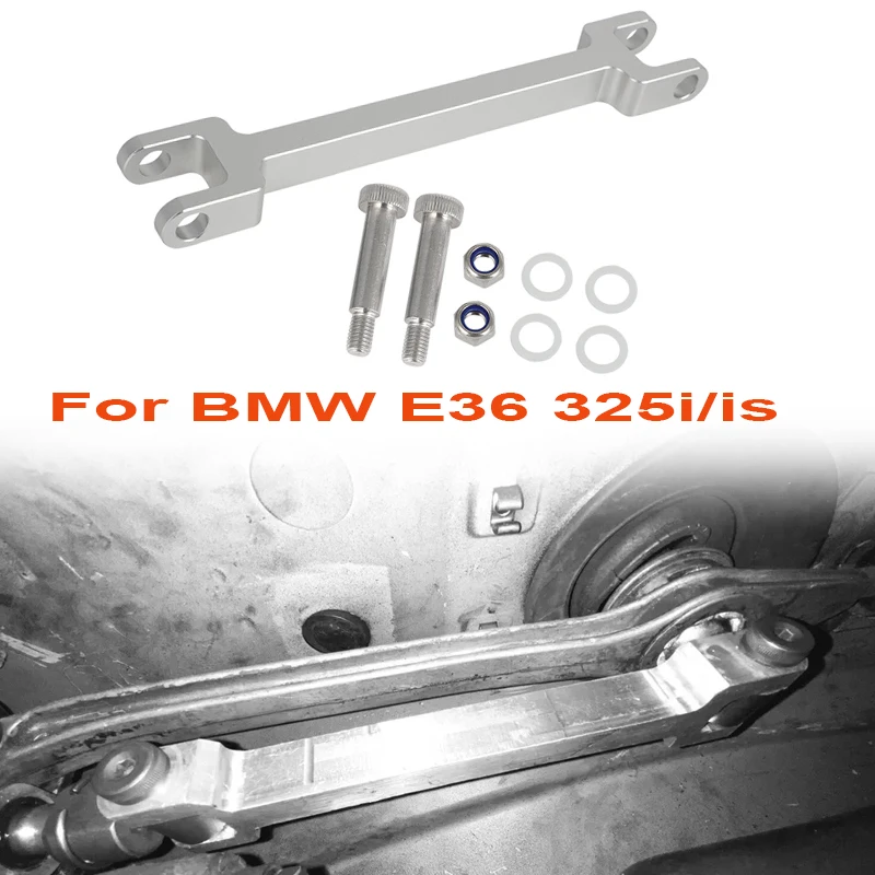 DSSR for all BMW E36 320i 323i 325i 325is models pre-1995 Aluminum Transmission Double Shear Selector Rod Linkage, transmission gear shifter clip kit