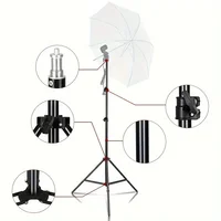 Metal Aluminum Alloy Portable Photography Tripod Light Stand