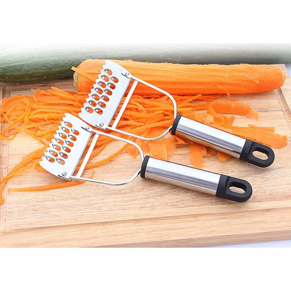 

Kitchen Tools Multifunction Stainless Steel Vegetable Julienne Grater Peeler Cutter Potato Carrot Fruit Slicer Household Product