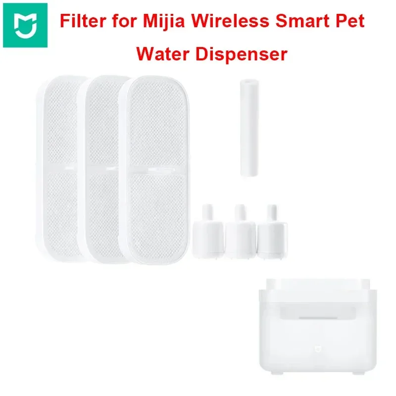 Smart Pet Water Dispenser MIJIA Smart Wireless Pet Water Dispenser Filter Set Drinking Fountain Automatic Silent Water Dispenser Sterilization Filter Set