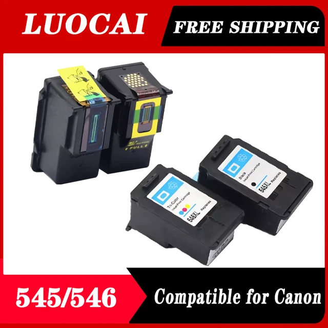 1Set X 545XL 546XL 545 XL 546 XL Ink Cartridge for Canon PG545