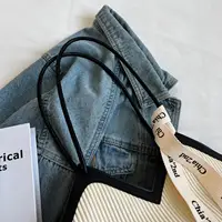 Korean Style Large Canvas Tote Bag for Women – Casual All-Match Commuter Shoulder Bag, Big Student Handbag for Daily Use - Image 5