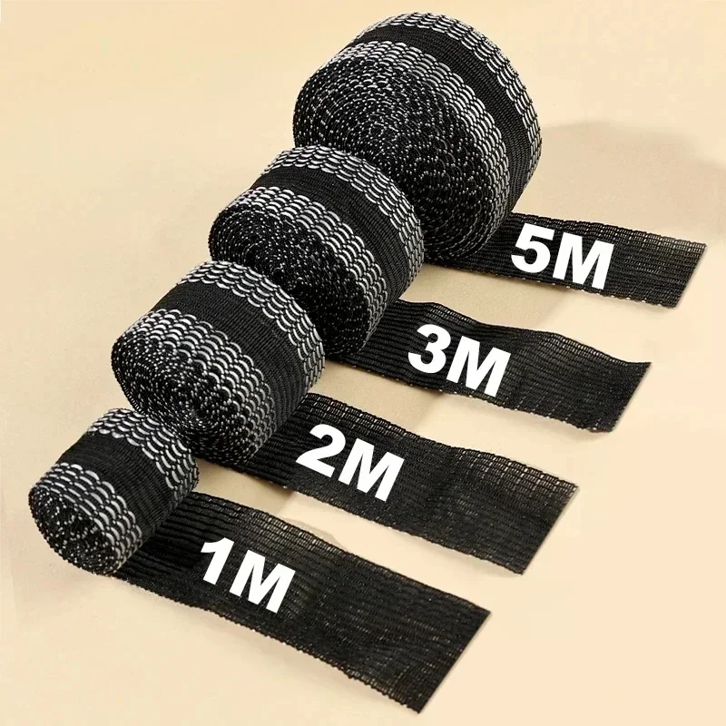 1-25M Self-Adhesive Pants Edge Paste Tape Iron-On Hemming Tape Roll For Clothes Length Shorten Repair DIY Apparel Sewing Tools