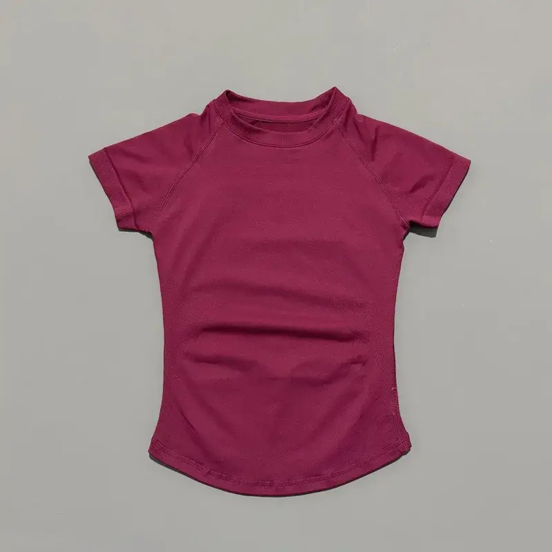 HISTELLO Sport Short Sleeve Top Seamless Yoga Leotard Clothing Women Running Sports T Shirt Workout Shirts Fitness Sports Vest - Image 22
