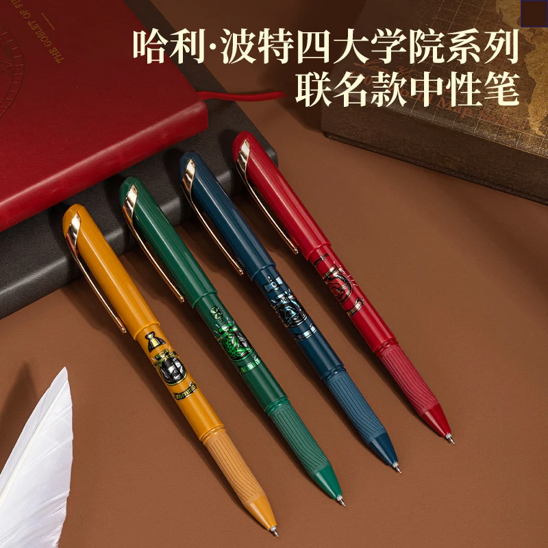 Deli 4pcs 0.5mm Black Ink Harry Potter Gel Pens gel pens