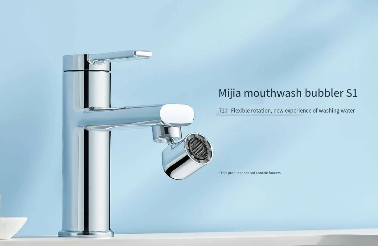 Xiaomi Mijia Mouthwash Bubbler S1 Universal Faucet description image