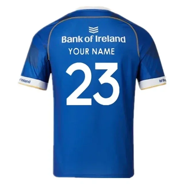 thumbnail image 1 of Camiseta de rugby de local/visitante/entrenamiento Leinster 2024 - Talla para hombre: S-5XL (nombre y número personalizados impresos) Calidad superior, 1 of 5