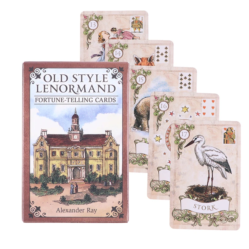 Oracle Cards Old Style Lenormand Oracle Card Tarot Card Party Prophecy Divination Board Game 6