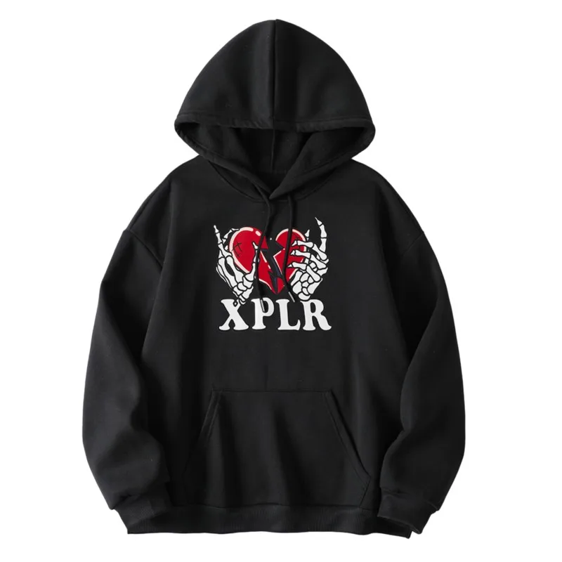

Толстовка с капюшоном XPLR Sam Colby Merch, зимняя Милая уличная одежда, толстовка с длинным рукавом