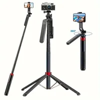 1.85 Meter Ultra Long Tripod Handheld Selfie Stick Stabilizing for Photographer livestreamers vloggers Retractable Camera Mount - Image 3