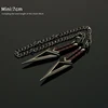 Valorant Keychain 9cm Shashui Sect's Black Wave Blade Mini Metal Knife Game Peripheral With Chain Weapon Model Gift Toy for Boys 4