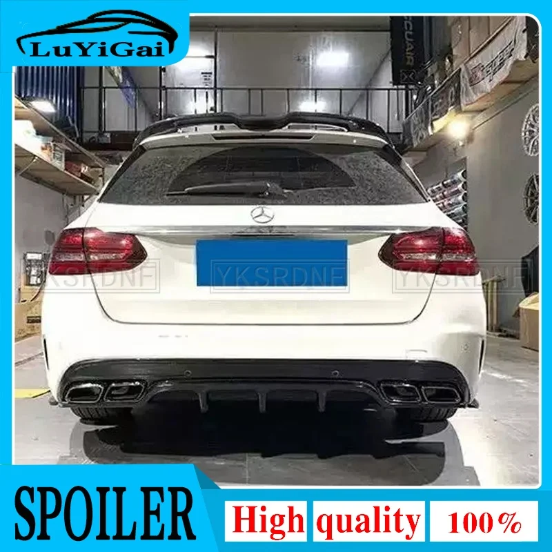 

Carbon Spoiler for Benz C200 W205 Wagon C180 C260 Rear Windshield Wing C-class Trunk Accessories