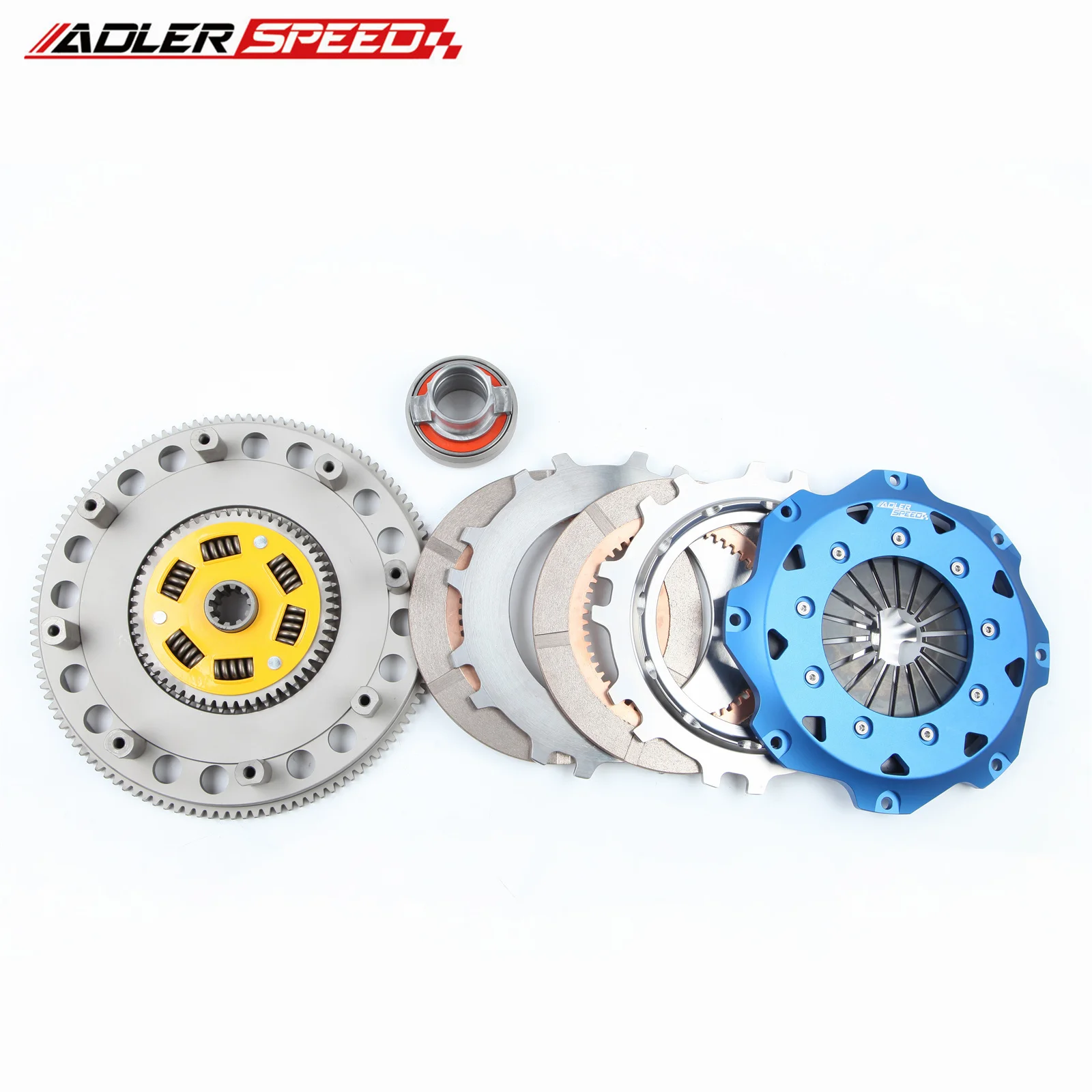 BMW 325 328 525 528 M3/Z3/E34/E36/M50/M52/S50/S52용 ADLERSPEED 8.5인치 215mm 스프링 클러치/레이싱 클러치 트윈 디스크 키트