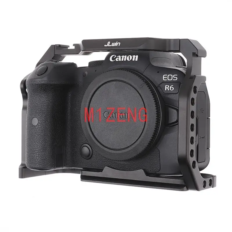 Alloy Rabbit cage Rig top Handle Film Arm support bracket Stabilizer for canon R5/R6/R5C EOSR5 EOSR6 camera video led tripod