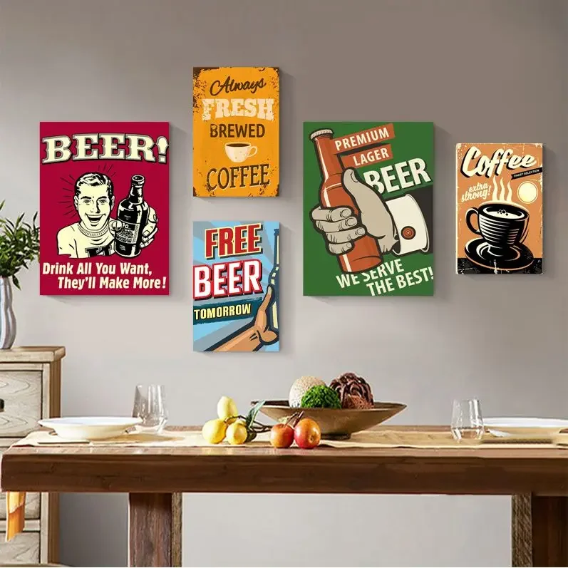 

Beer Cigarette Coffee Classic Movie Posters Whitepaper Prints Posters Artwork Wall Decor