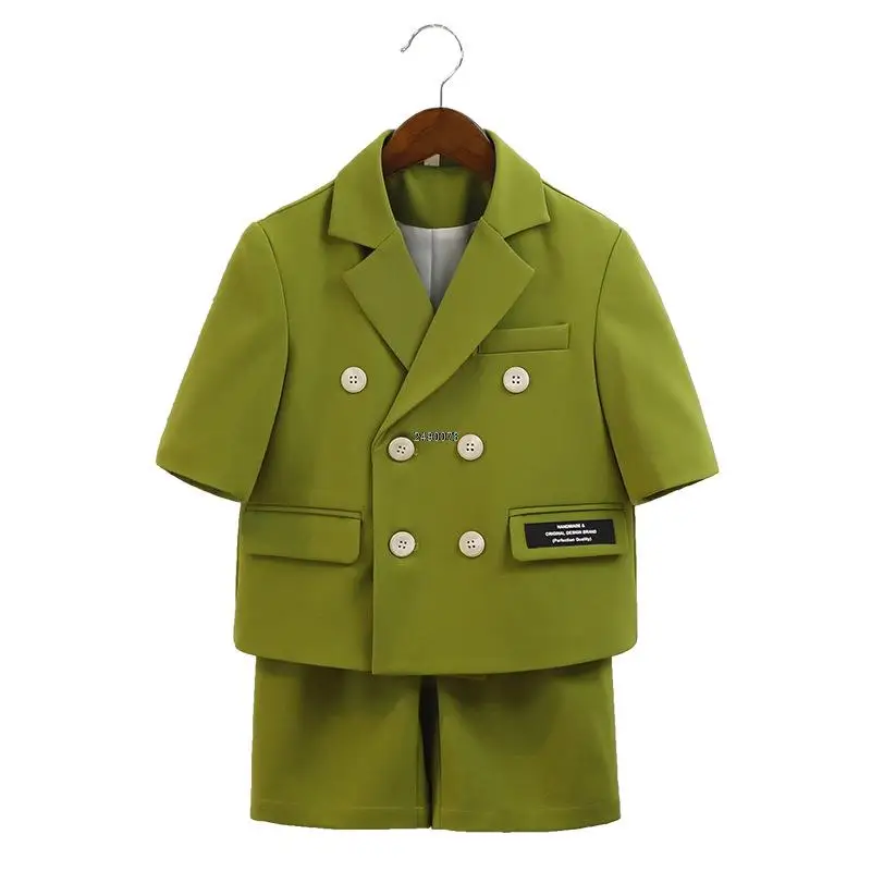 

Baby Boys Summer Photography Suit Kids Formal Wedding Dress Baby Birthday Wear Children's Day Performance Ceremony Costume